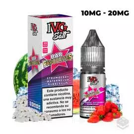 STRAWBERRY WATERMELON BUBBLEGUM IVG JUICY SALT 10ML VAPE