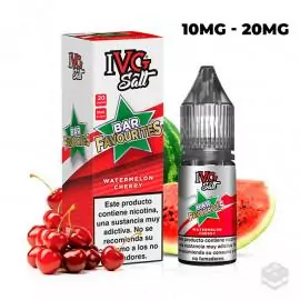 WATERMELON CHERRY IVG JUICY SALT 10ML VAPE