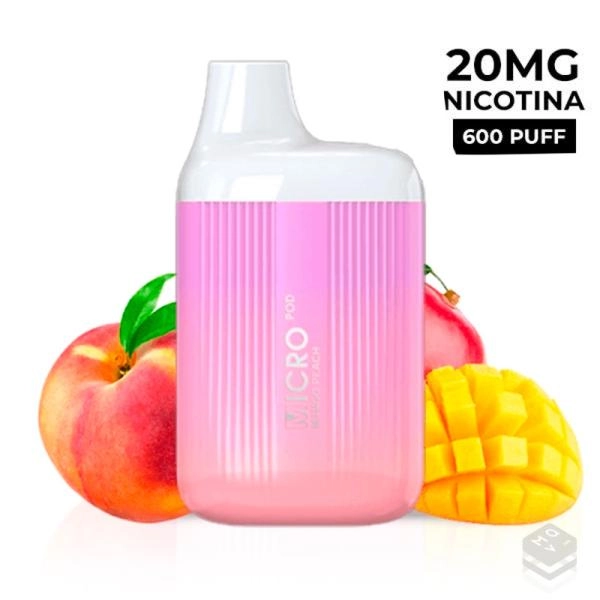 DISPOSABLE POD MANGO PEACH MICRO POD