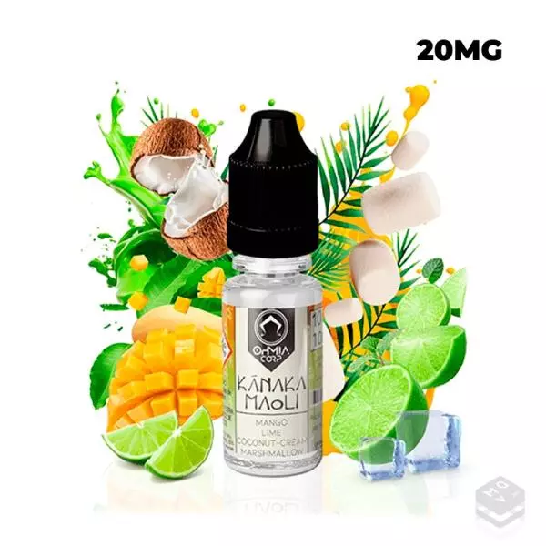 SALES DE NICOTINA MAOLI MANGO LIME COCONUT MARSHMALLOW KANAKA MAOLI 10ML