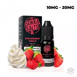 STRAWBERRY CREAM SUKKA BLACK SALTS 10ML VAPE