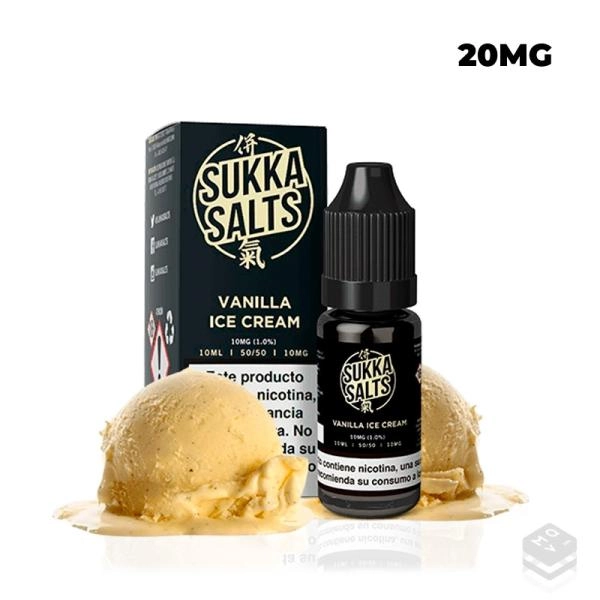 VANILLA ICE CREAM SUKKA BLACK SALTS 10ML