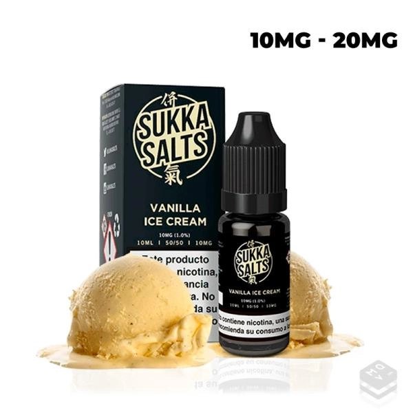 VANILLA ICE CREAM SUKKA BLACK SALTS 10ML