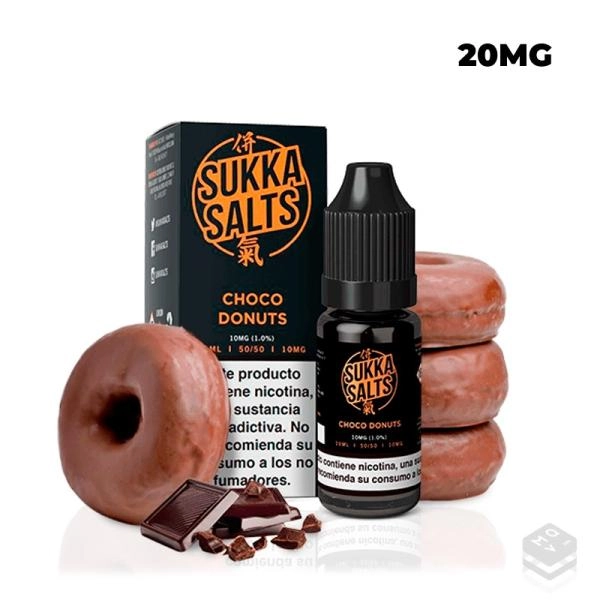 CHOCO DONUTS SUKKA BLACK SALTS 10ML