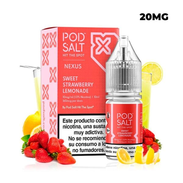 SWEET STRAWBERRY LEMONADE NEXUS NIC SALT 20MG