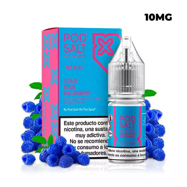 SOUR BLUE RASPBERRY NEXUS NIC SALT VAPE