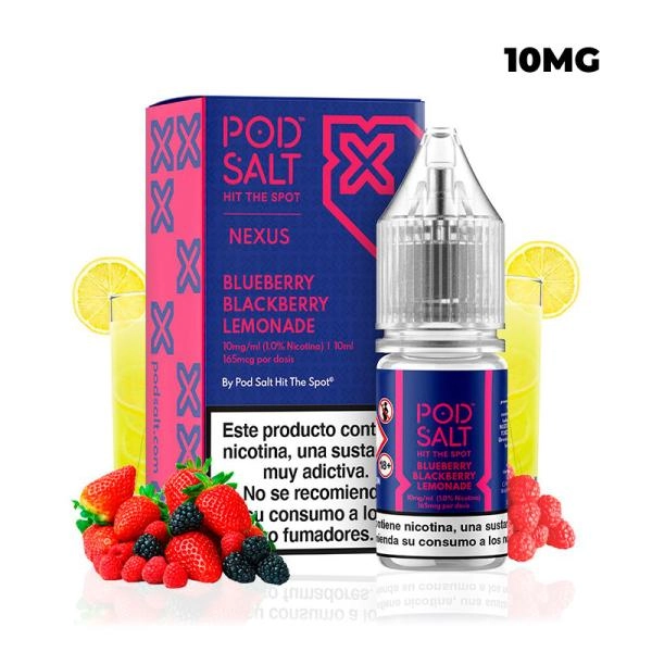 BLUEBERRY BLACKBERRY LEMONADE NEXUS NIC SALT VAPE