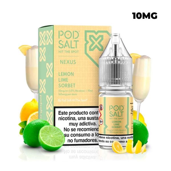 LEMON LIME SORBET NEXUS NIC SALT VAPE