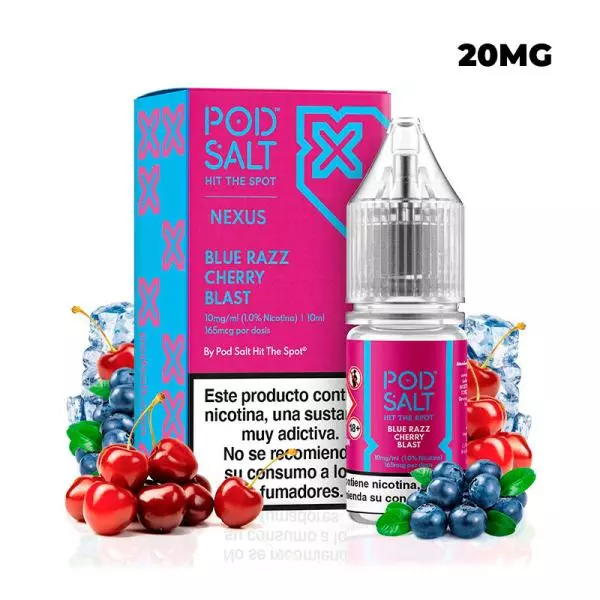 BLUE RAZZ CHERRY BLAST NEXUS NIC SALT