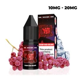 NIC SALTS CRISP RED GRAPE DE YETI 3K