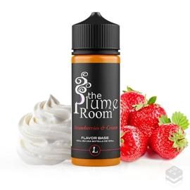 THE PLUME ROOM STRAWBERRIES AND CREAM FIVE PAWNS LEGACY 100ML VAPE