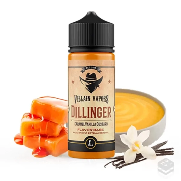 VILLAIN VAPORS DILLINGER FIVE PAWNS LEGACY 100ML