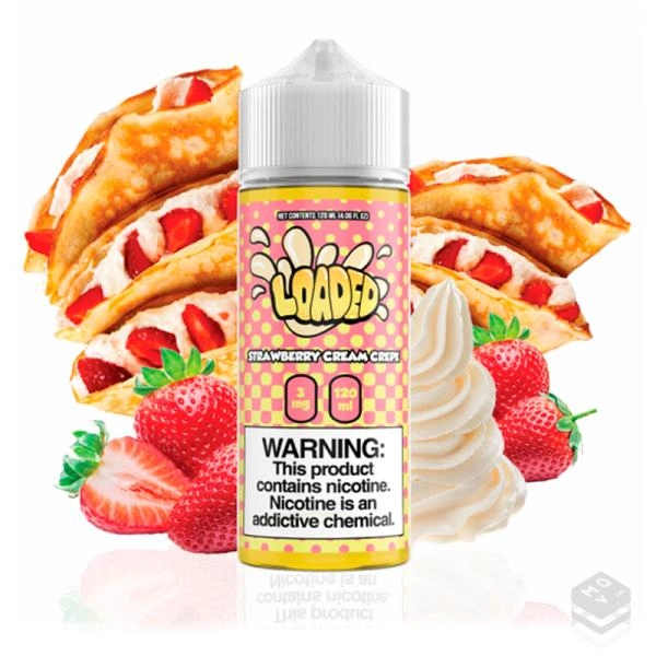 STRAWBERRY CREAM CREPE LOADED 100ML