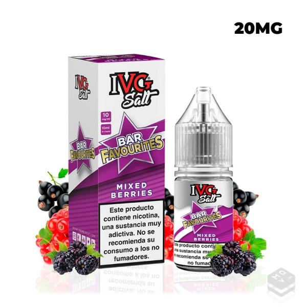 MIXED BERRIES IVG JUICY SALT 10ML VAPE