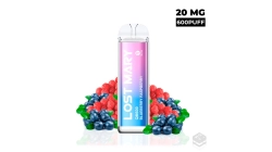 DISPOSABLE VAPE LOST MARY CRYSTAL BLUEBERRY RASPBERRY QM600 20MG