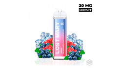 VAPER DESECHABLE LOST MARY CRYSTAL BLUEBERRY SOUR RASPBERRY QM600 20MG