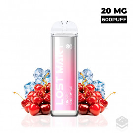DISPOSABLE VAPE LOST MARY CRYSTAL CHERRY ICE QM600 20MG