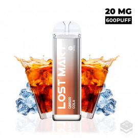 VAPER DESECHABLE LOST MARY CRYSTAL COLA QM600 20MG