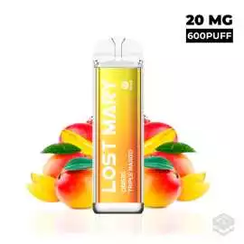 DISPOSABLE VAPE LOST MARY CRYSTAL TRIPLE MANGO QM600 20MG