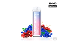 DISPOSABLE VAPE LOST MARY CRYSTAL BLUE RAZZ CHERRY QM600 20MG