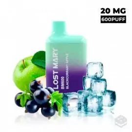 VAPER DESECHABLE LOST MARY BM600 BLACKCURRANT APPLE 20MG