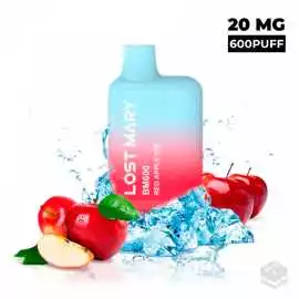 VAPER DESECHABLE LOST MARY BM600 RED APPLE ICE 20MG