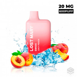 VAPER DESECHABLE LOST MARY BM600 JUICY PEACH 20MG