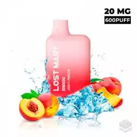 VAPER DESECHABLE LOST MARY BM600 JUICY PEACH 20MG