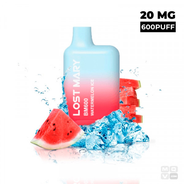 VAPER DESECHABLE LOST MARY BM600 WATERMELON ICE 20MG