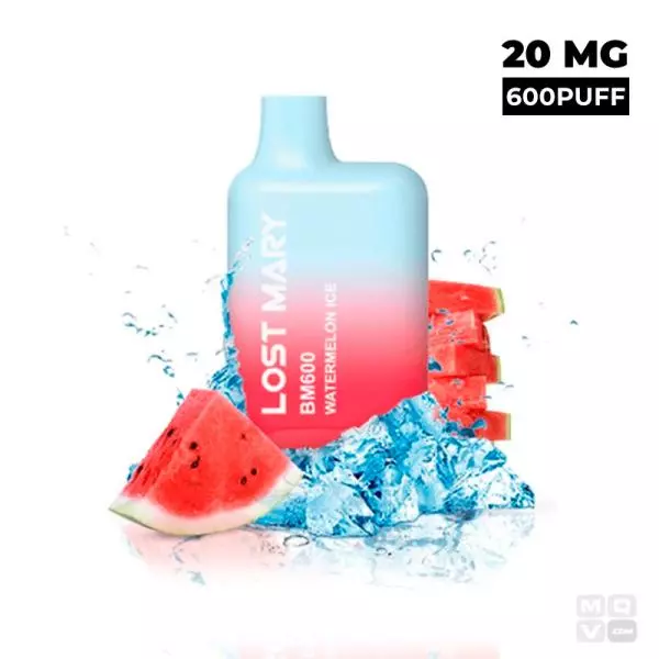 VAPER DESECHABLE LOST MARY BM600 WATERMELON ICE 20MG