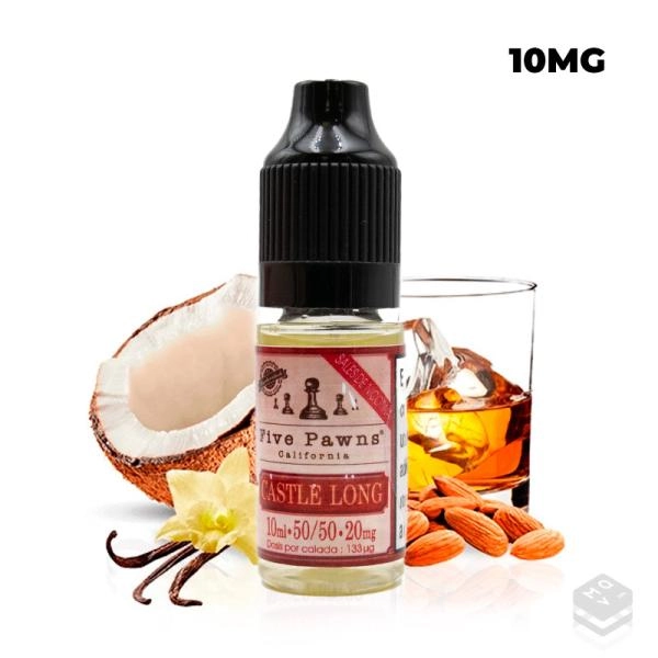 CASTLE LONG FIVE PAWNS SALT 10ML