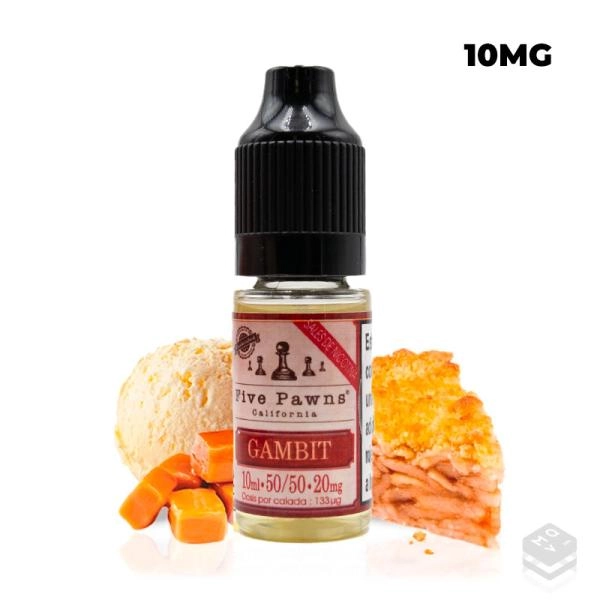 GAMBIT FIVE PAWNS SALT 10ML