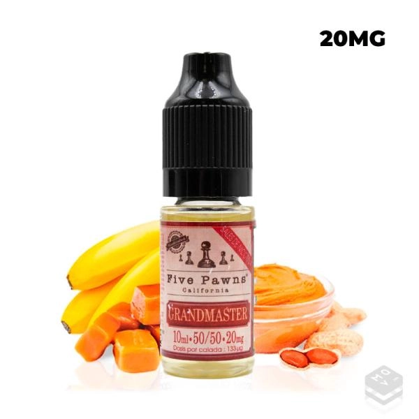 GRANDMASTER FIVE PAWNS SALT 10ML VAPE