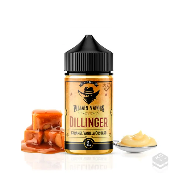 VILLAIN VAPORS DILLINGER FIVE PAWNS LEGACY 50ML