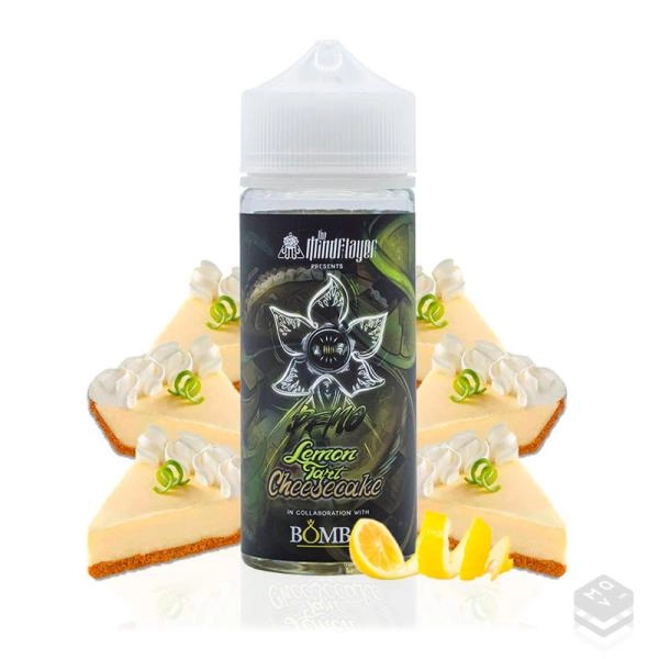 ELIQUID DEMO LEMON TART CHEESECAKE THE MIND FLAYER & BOMBO 100ML VAPE