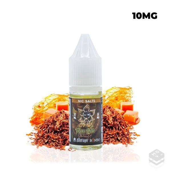 DEMO TABACO RUBIO CARAMELO THE MIND FLAYER & BOMBO 10ML NICOTINE SALTS