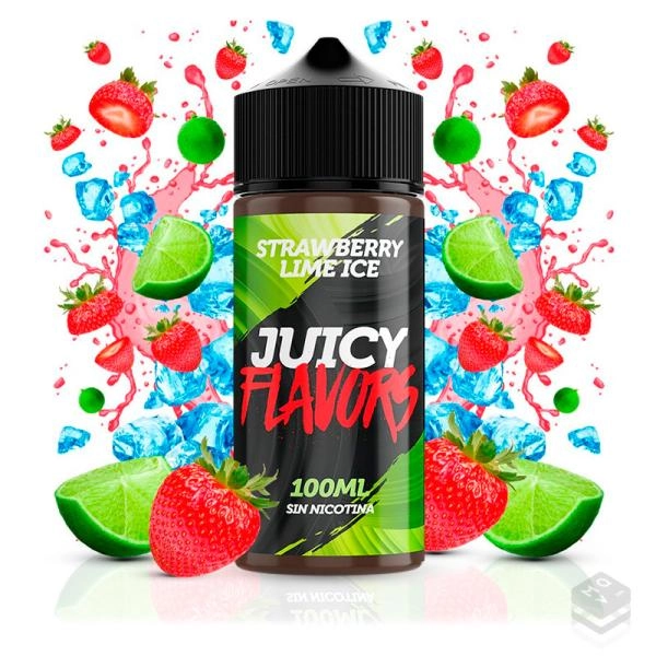 STRAWBERRY LIME ICE JUICY JUICE 100ML