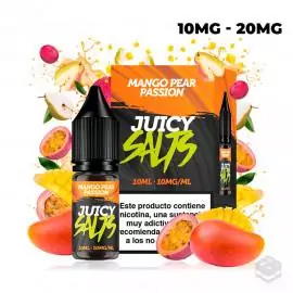 MANGO PEAR PASSION 10ML JUICY SALTS VAPE