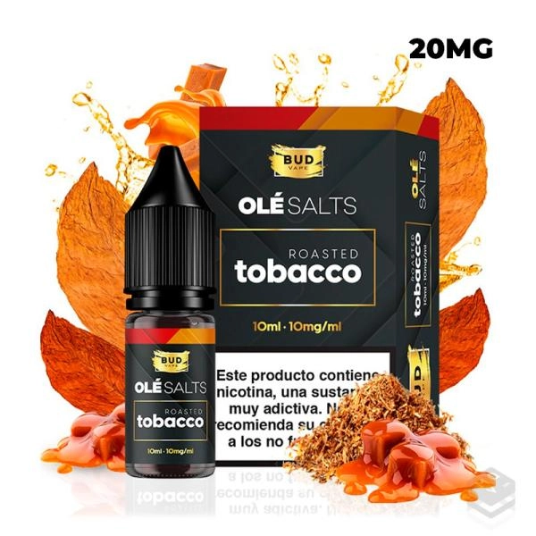 OLÉ SALTS ROASTED TOBACCO 10ML BY BUD VAPE OLÉ