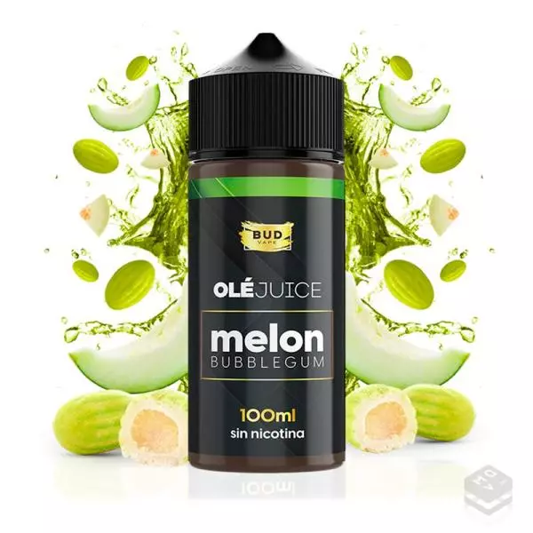 MELON BUBBLEGUM OLÉ JUICE BY BUD VAPE 100ML VAPE