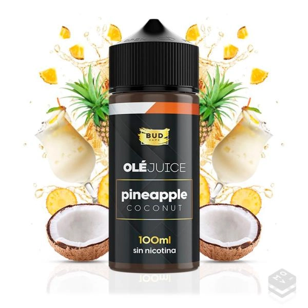 PINEAPPLE COCONUT OLÉ JUICE BY BUD VAPE 100ML