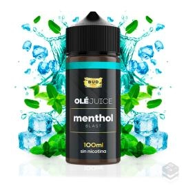 MENTHOL BLAST OLÉ JUICE BY BUD VAPE 100ML VAPE