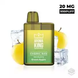 DISPOSABLE POD MAX BOX GREEN APPLE 20MG AROMA KING