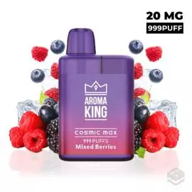 DISPOSABLE POD MAX BOX MIXED BERRIES 20MG AROMA KING