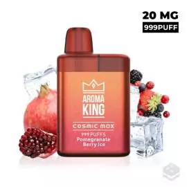 DISPOSABLE POD MAX BOX POMEGRANATE BERRY ICE 20MG AROMA KING