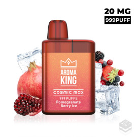 VAPER DESECHABLE AROMA KING MAX BOX POMEGRANATE BERRY ICE 20MG