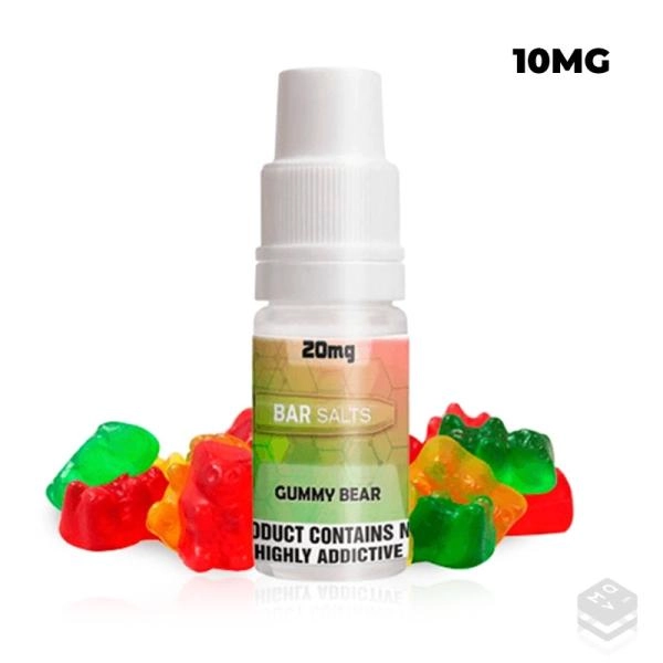 GUMMY BEAR BAR NIC SALTS 10ML