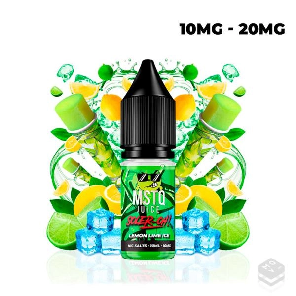 SALES DE NICOTINA SOLER-OH LEMON LIME ICE MSTQ JUICE 10ML