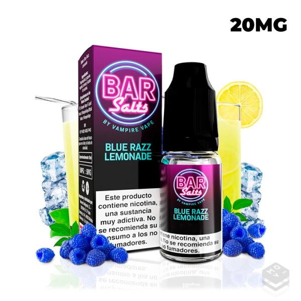 BLUE RAZZ LEMONADE NIC SALT BY VAMPIRE VAPE 10ML