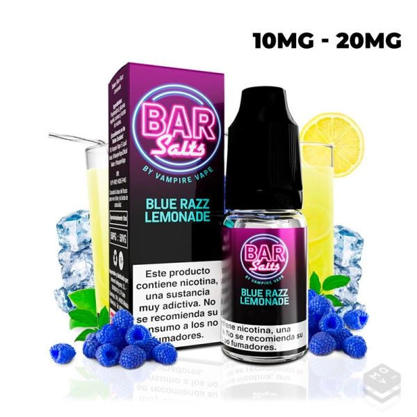 BLUE RAZZ LEMONADE NIC SALT BY VAMPIRE VAPE 10ML